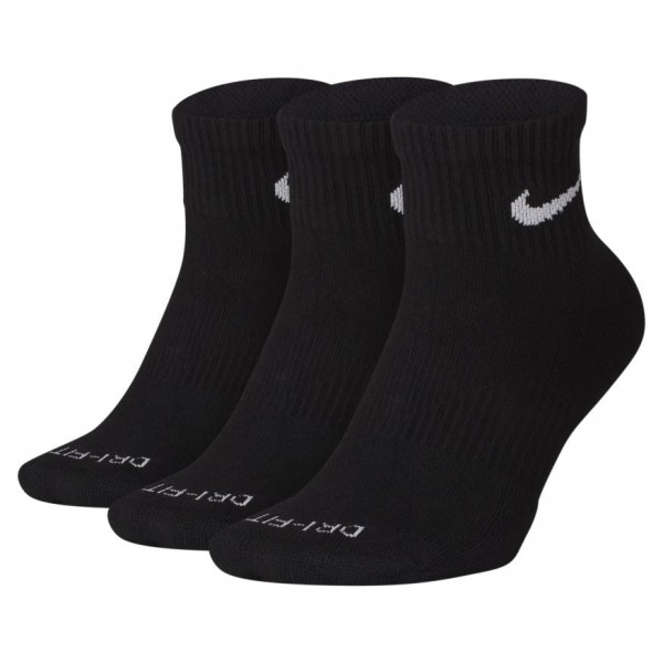Calzini alla caviglia da allenamento Nike Everyday Plus Cushioned (3 paia)