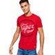 T-SHIRT FINERY GOODS INDIANA RED